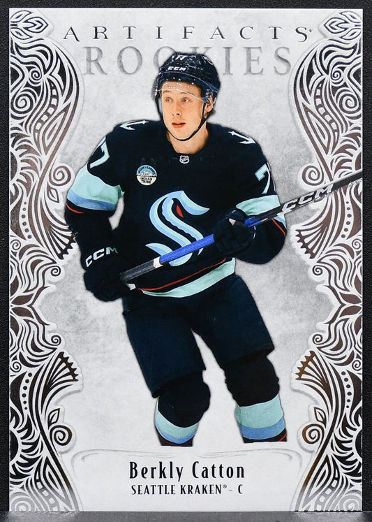 2025-26 Upper Deck Artifacts Rookies Berkly Catton 224 RC 717/999 6582