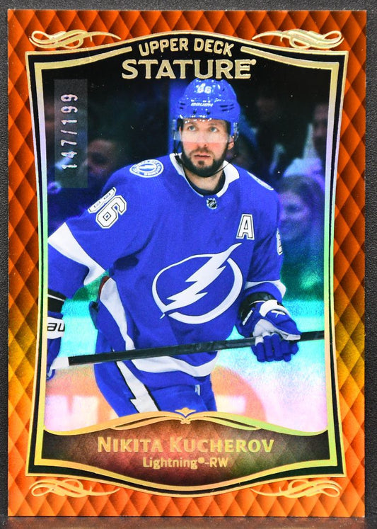 2023-24 Upper Deck Stature Orange Nikita Kucherov 20 Tampa Bay Lightning 147/199 2562