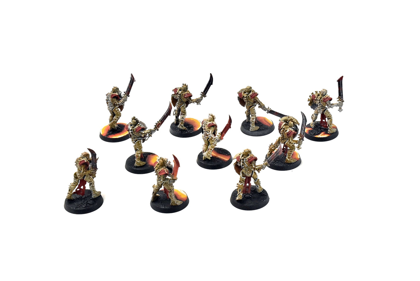 OSSIARCH BONEREAPERS 10 Mortek Guard #2 WELL PAINTED Warhammer Sigmar