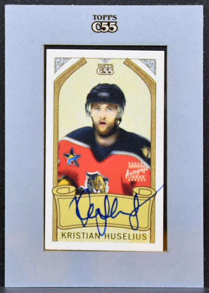 2003-04 Topps C55 Autographs Kristian Huselius TA-KH Florida Panthers Auto 0898