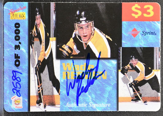 1995-96 Signature Rookies Auto-Phonex Wade Redden 34 Auto 2589/3000 1498