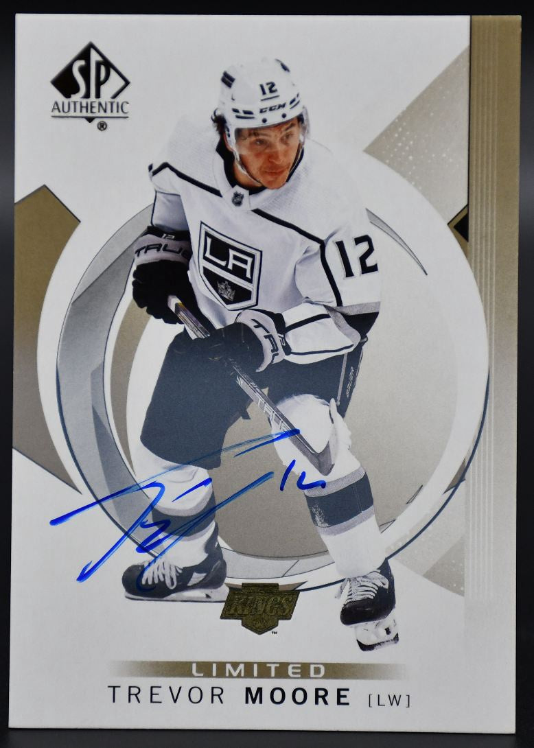 2024-25 SP Authentic Trevor Moore 96 Los Angeles Kings Auto