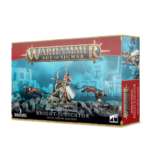 Stormcast Eternals - Knight-Judicator With Gryph-Hounds