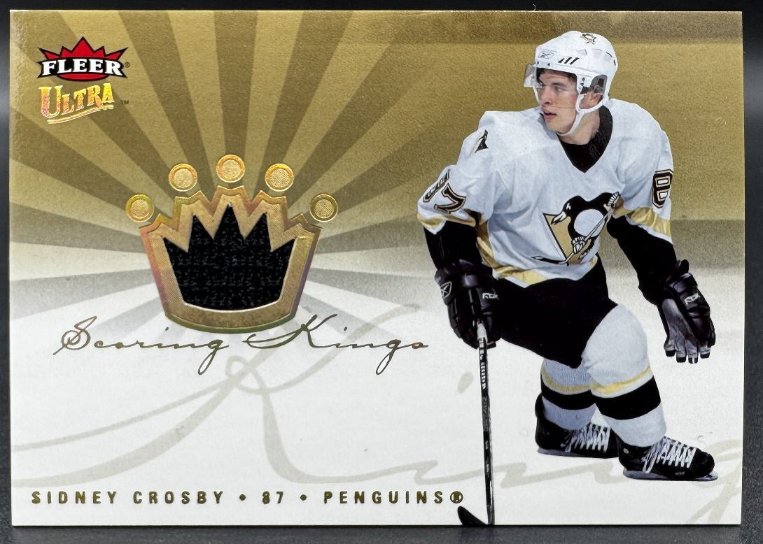 Maillot de recrue n° 1 de Sidney Crosby, Kings de Pittsburgh, saison 2005-2006 (Ultra Scoring Kings)