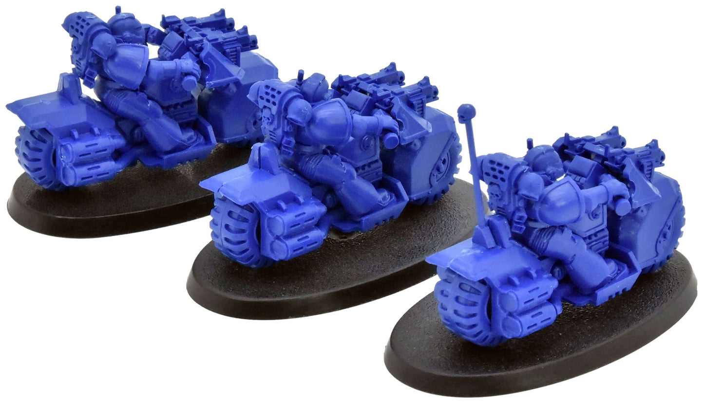 SPACE MARINES 3 Bikers #1 Warhammer 40K