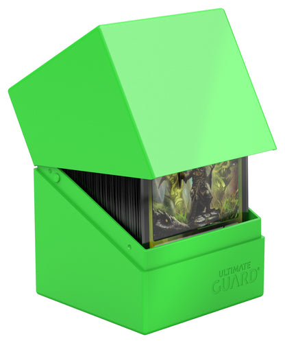 Ultimate Guard Deck Case Boulder 100+ Neon Green
