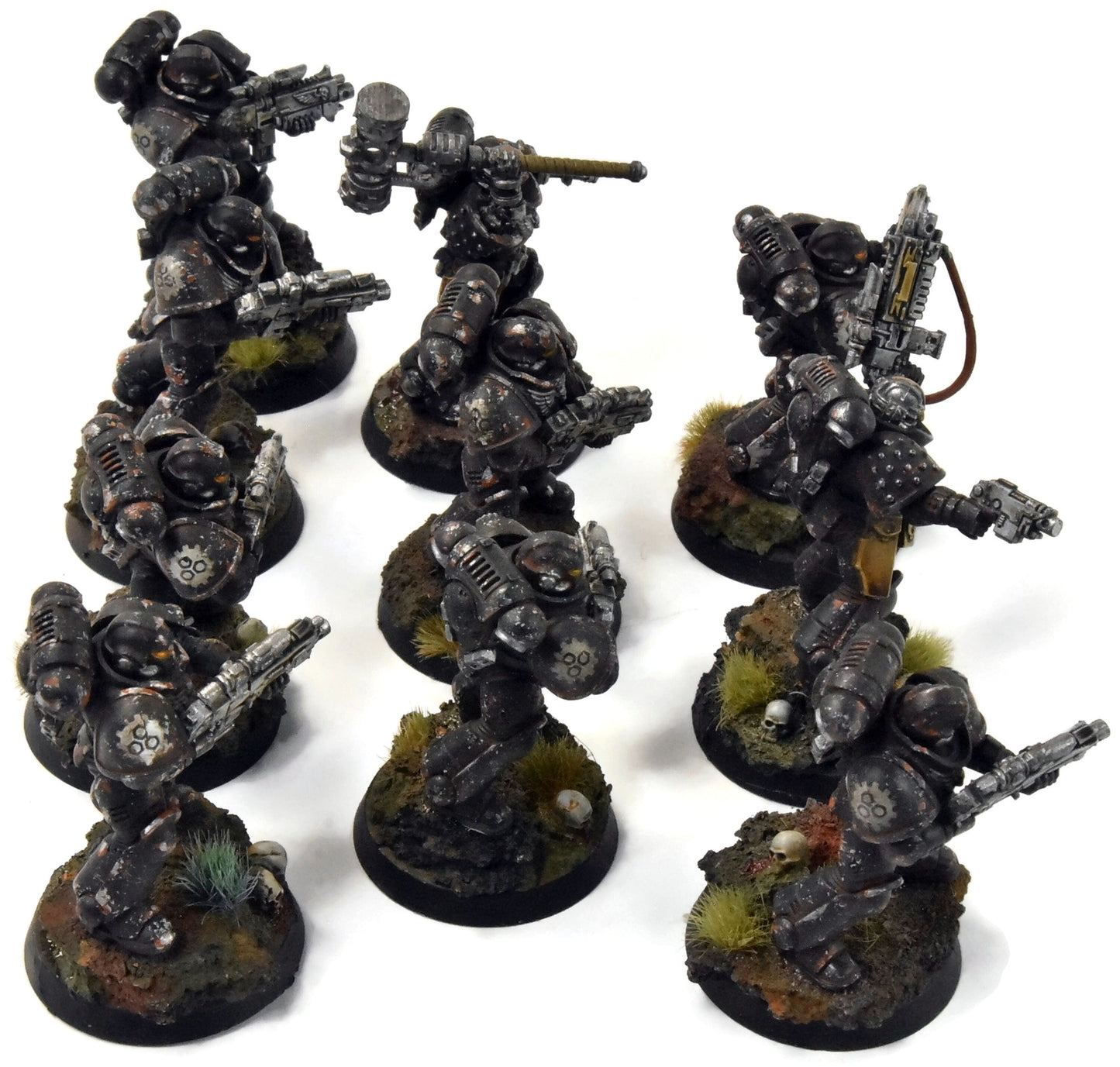 IRON HANDS 10 Intercessors #1 PRO PAINTED Warhammer 40K
