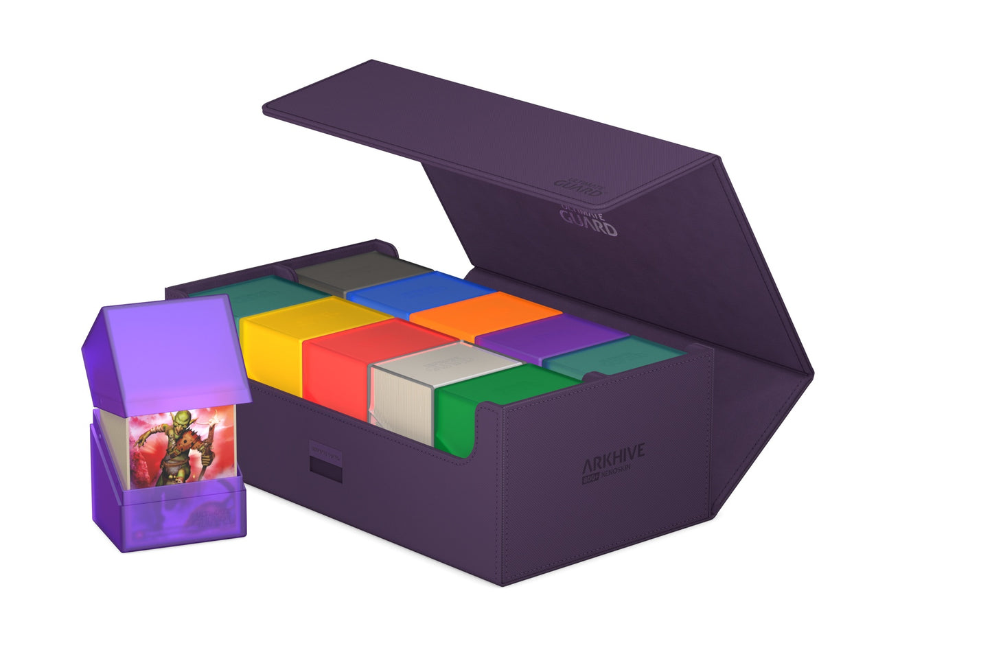 Étui de rangement Ultimate Guard Arkhive 800+ monochrome violet