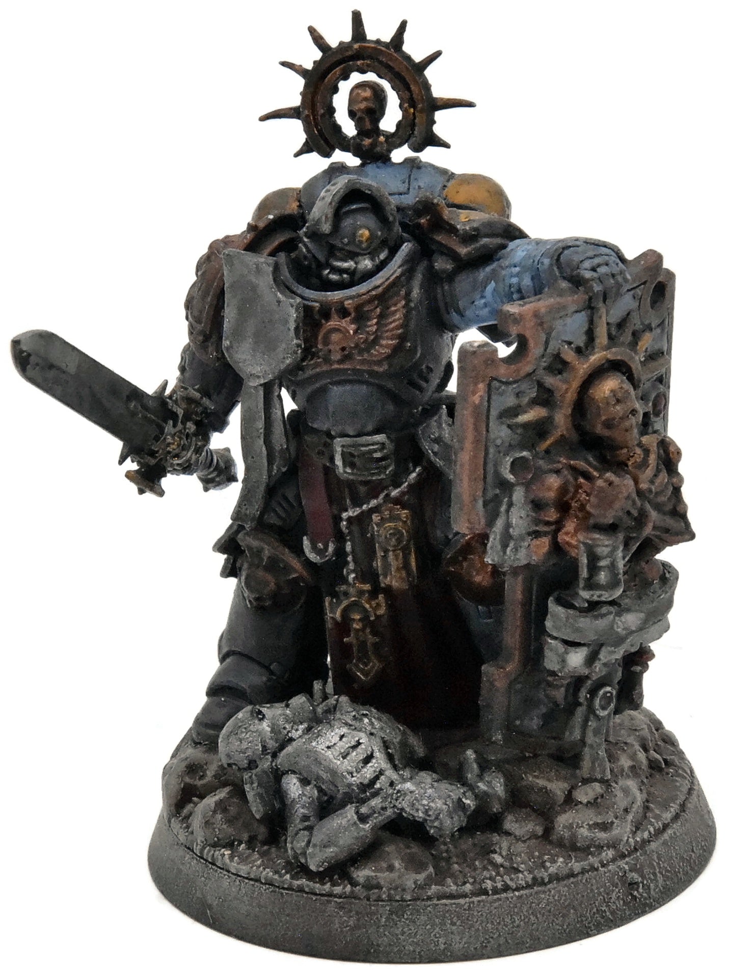 SPACE WOLVES Bladeguard Captain with shield #1 Warhammer 40K