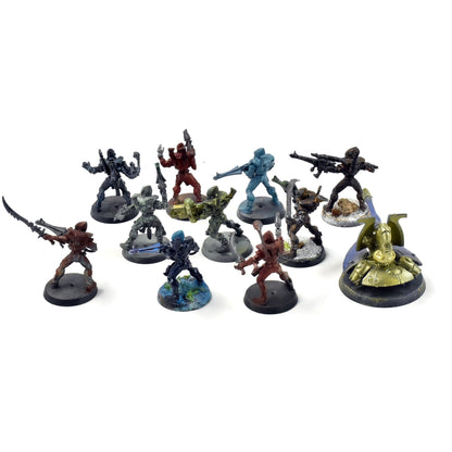 AELDARI 10 Guardians Turret/ Converted Kabalite #1 Warhammer 40K