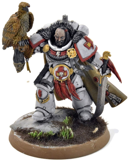 SPACE MARINES Kor'sarro Khan #1 WELL PAINTED Warhammer 40K white scars