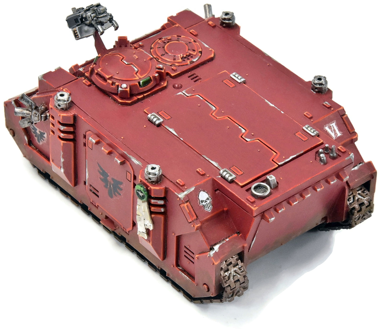 BLOOD ANGELS Rhino Tank #1 WELL PAINTED Warhammer 40K