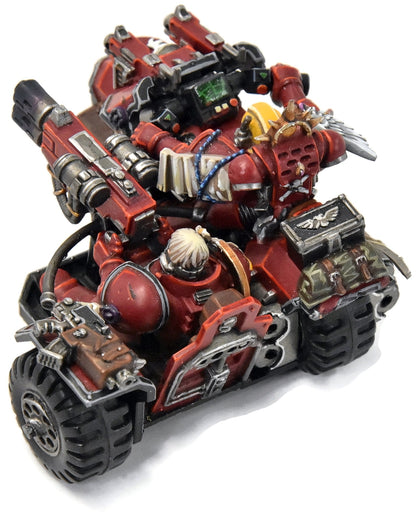 BLOOD ANGELS Attack bike #4 WELL PAINTED Warhammer 40K