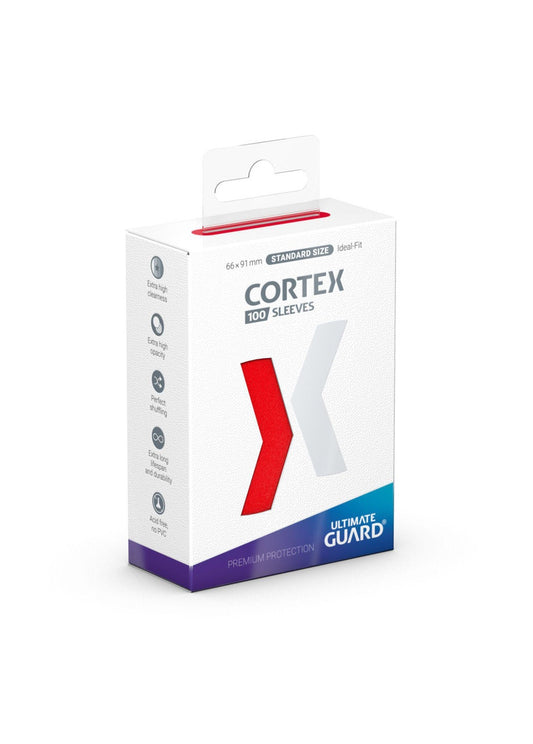 Ultimate Guard Sleeves Cortex Standard Glossy Red