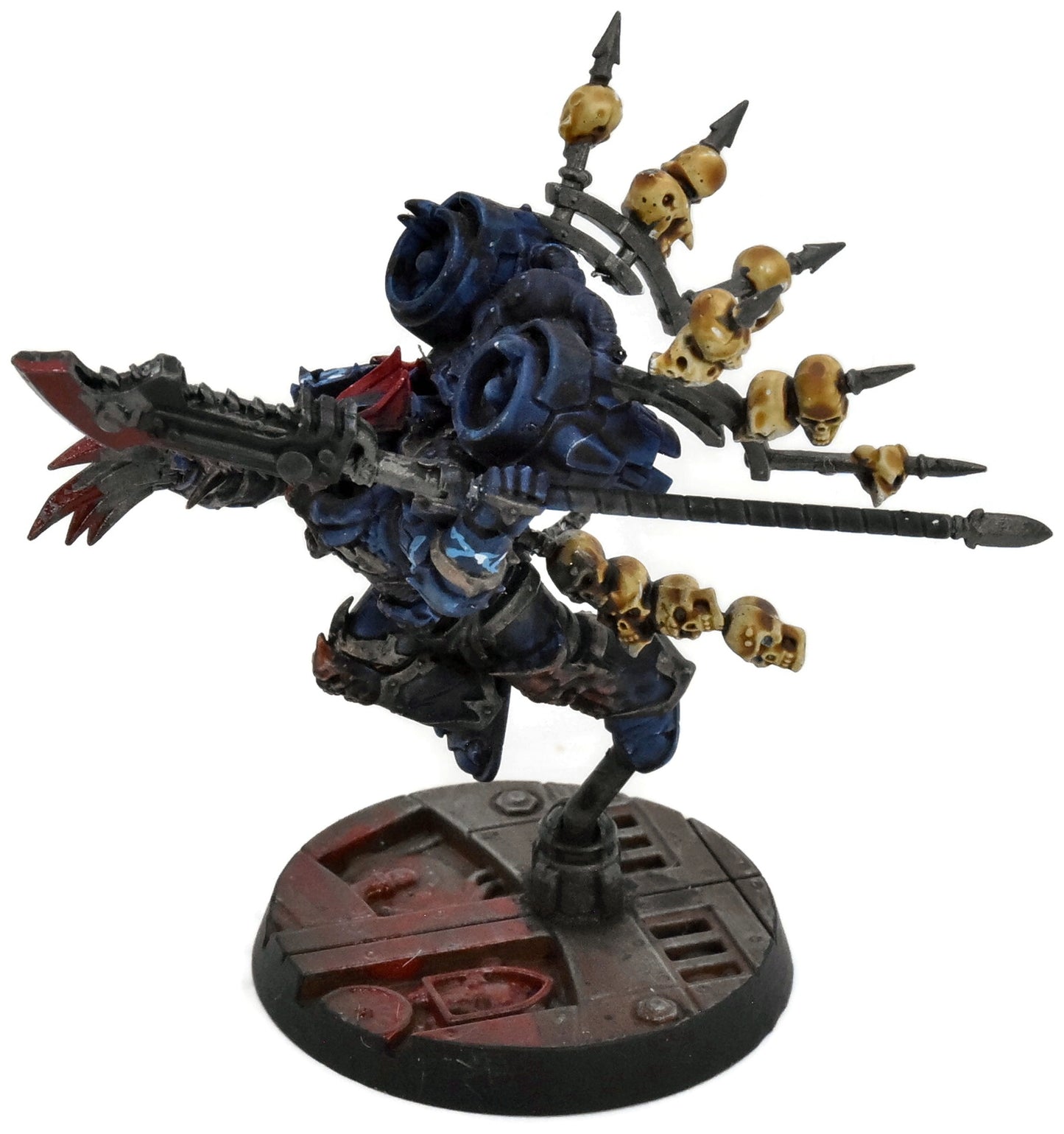 CHAOS SPACE MARINES Haarken Worldclaimer #1 WELL PAINTED 40K Night Lords