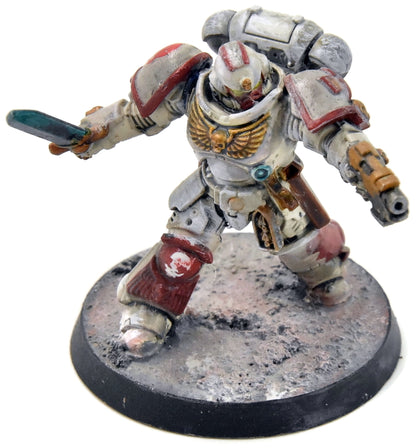 SPACE MARINES Primaris Veterans Sergeant #1 Warhammer 40K white scars