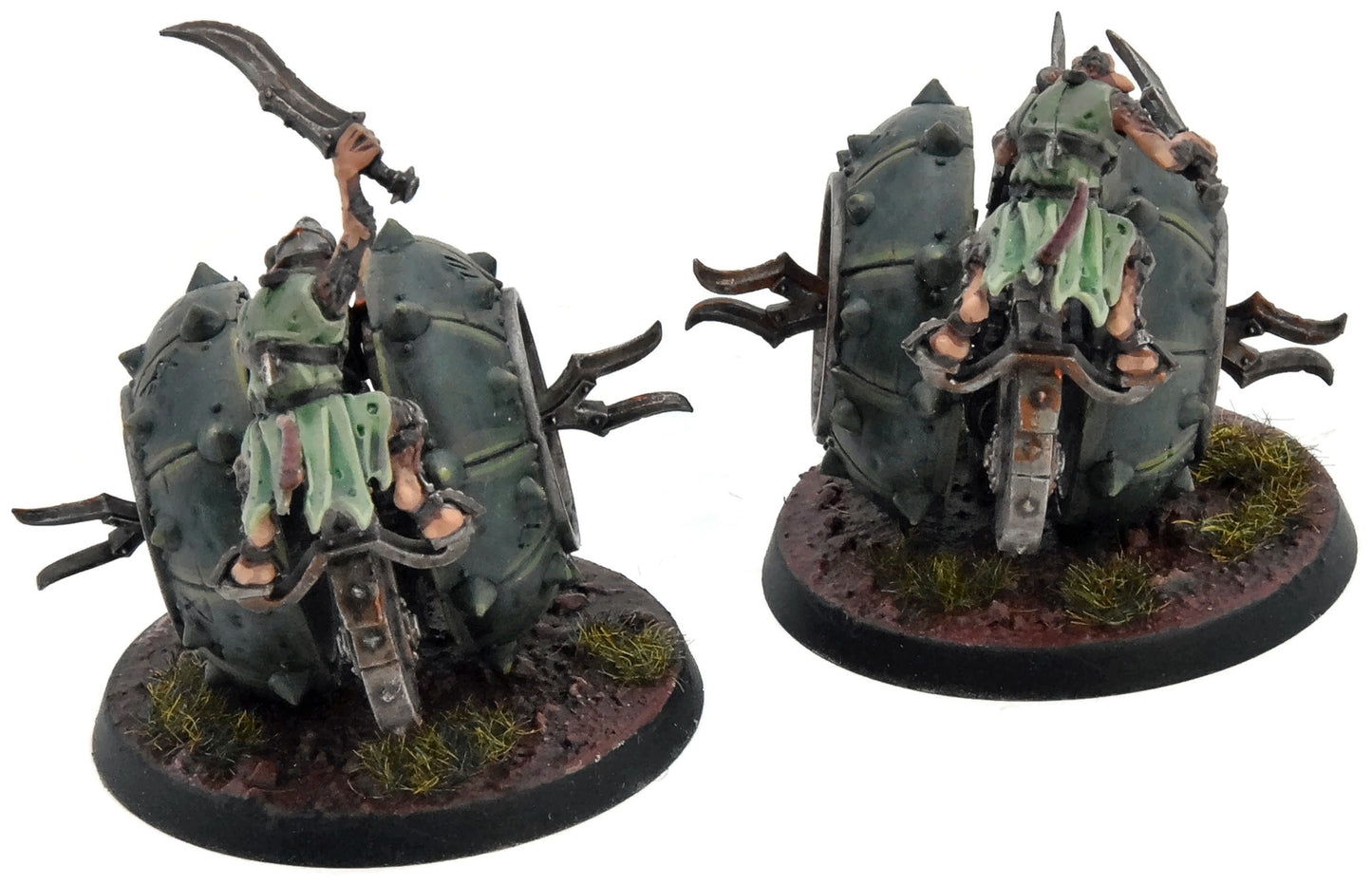 SKAVEN 2 Doom-Flayers COMMISSION PRO PAINTED Warhammer Sigmar 0229