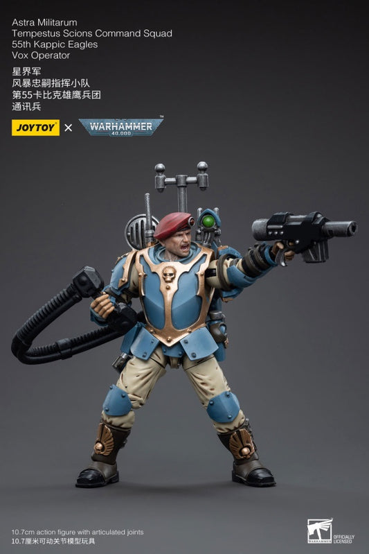 Tempestus Scions Command Squad 55th Kappic Eagles Vox Operator Astra Militarum