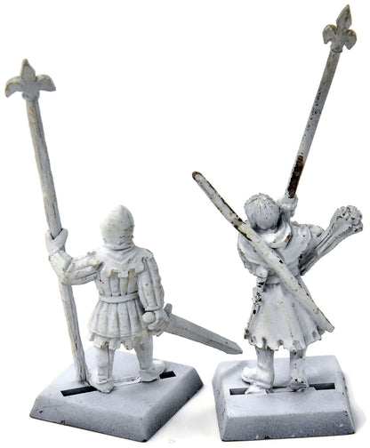 BRETONNIA Men At Arms Command #1 METAL Warhammer Fantasy