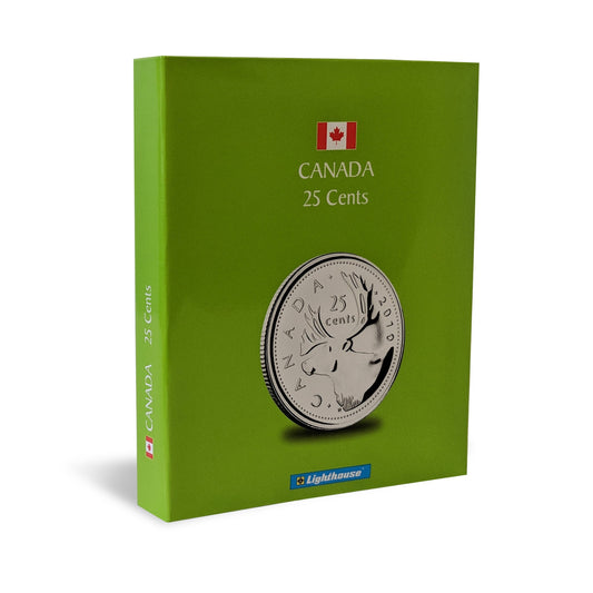 Canadian Coin Folder Kaskade 25 Cent