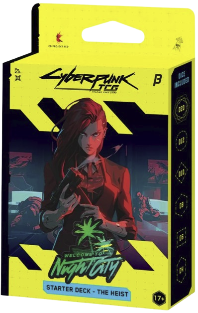 Cyberpunk TCG Welcome to Night City Beta Starter Deck - The Heist (EN)