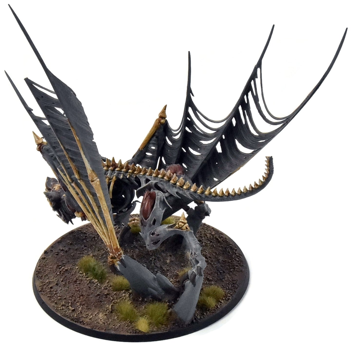 FLESH-EATER COURTS Abhorrent Ghoul King On Terrorgheist #1 PRO-PAINTED Sigmar