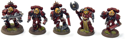 BLOOD ANGELS 5 Sternguard Veterans #4 With Metal Bits PRO PAINTED Warhammer 40K