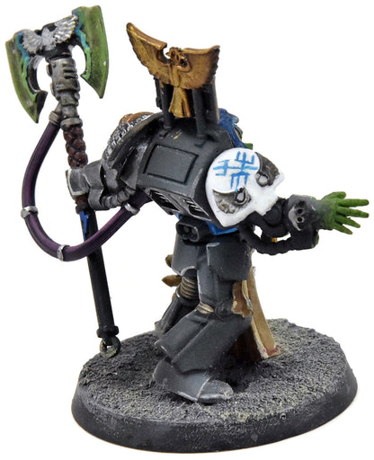 SPACE MARINES Librarian Terminator #1 WELL PAINTED Warhammer 40K