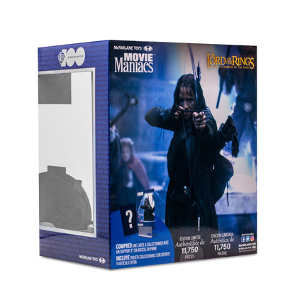 Mcfarlane Movie Maniacs Lord Of The Ring Aragorn 6inches Figure