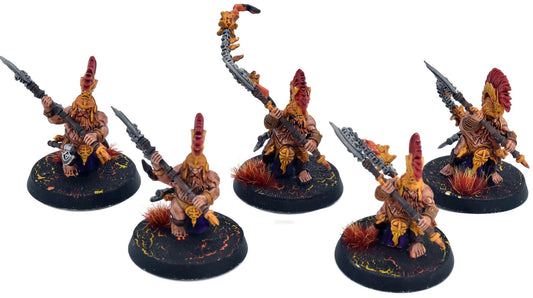 FYRESLAYERS 5 Hearthguard Berzerkers #4 WELL PAINTED Warhammer Sigmar 4124