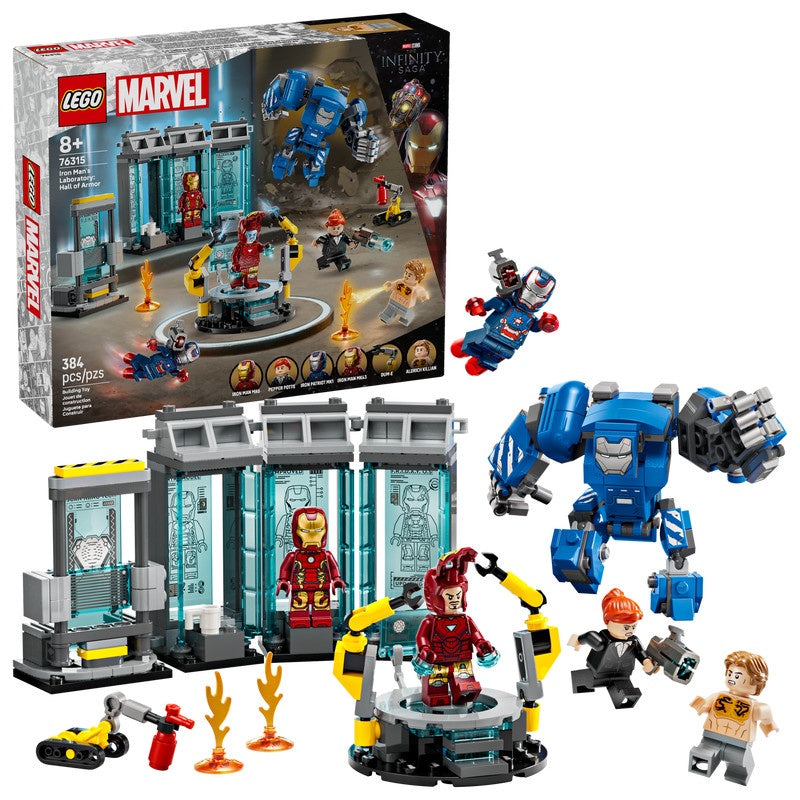 Iron Man's Laboratory: Hall of Armor (76315)