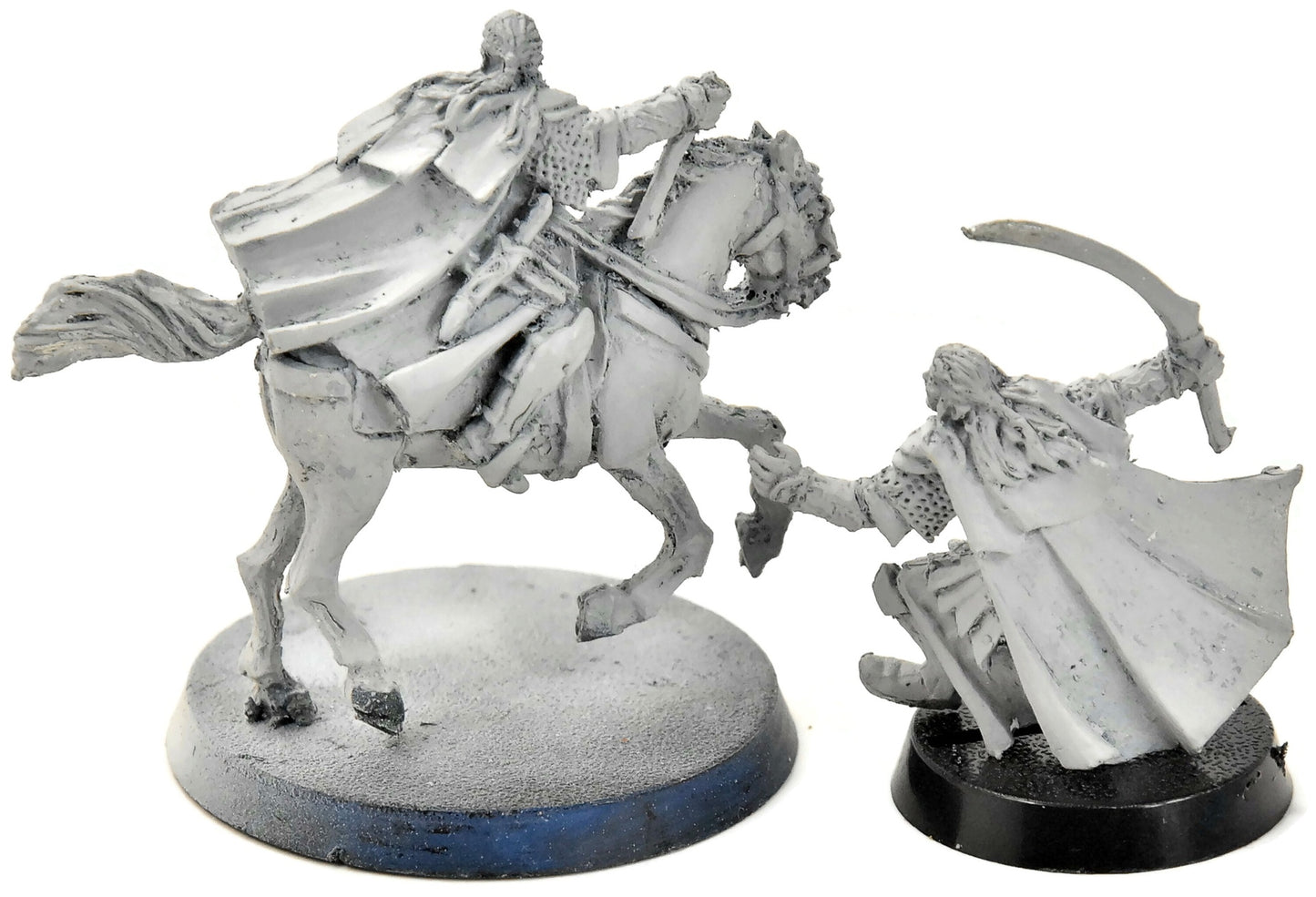 MIDDLE-EARTH Elrohir Foot & Mounted Armoured #1 METAL broken LOTR