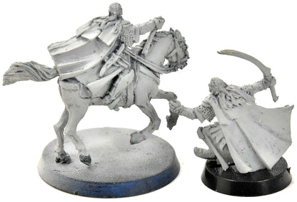 MIDDLE-EARTH Elrohir Foot & Mounted Armoured #1 METAL broken LOTR