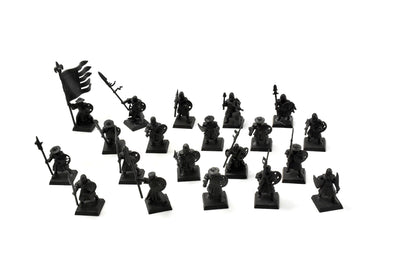 BRETONNIA 20 Men at Arms Not original Shield #1 PLASTIC Fantasy