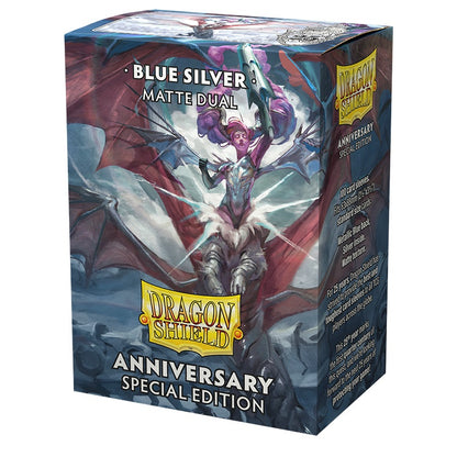Dragon Shield Sleeves Anniversary Special Edition Blue/silver