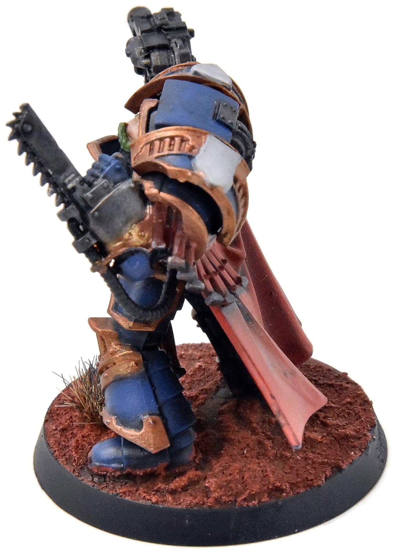 HORUS HERESY Ultramarines Legion Praetor In Cataphratii #1 WELL PAINTED 40K