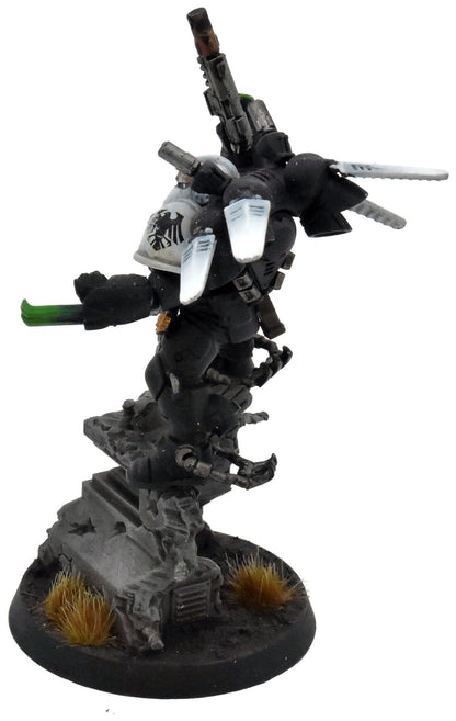 SPACE MARINES Raven Guard Kayvaan Shrike #1 WELL PAINTED Warhammer 40K