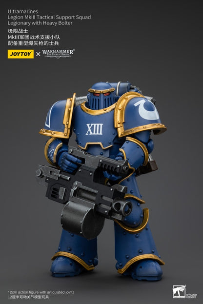 Legion MKIII Tactical Support Squad Legionary with Heavy Bolter Ultramarines
