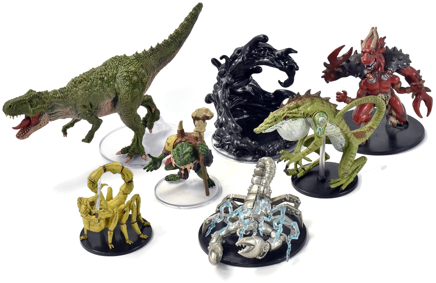 DUNGEONS & DRAGONS Lot Painted Figures Minis #1
