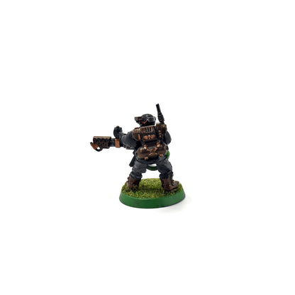 ASTRA MILITARUM Kasrkin Stormtrooper Flamer #3 40k Games Workshop