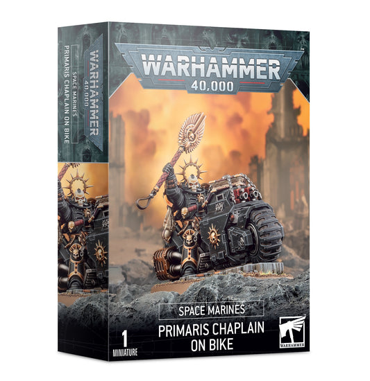 Space Marines - Primaris Chaplain On Bike
