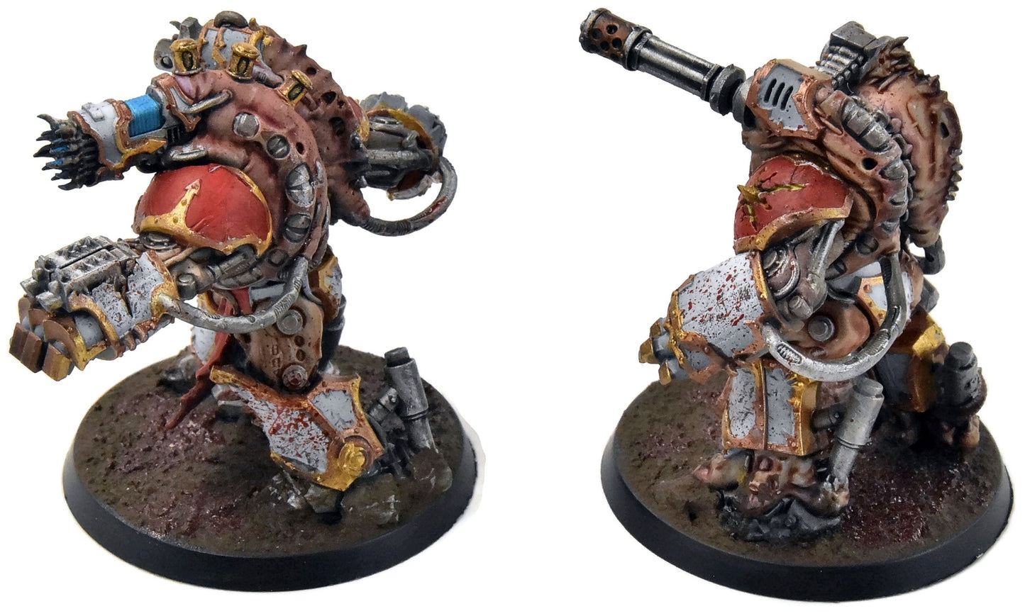 CHAOS SPACE MARINES 2 Obliterators #1 WELL PAINTED Warhammer 40K