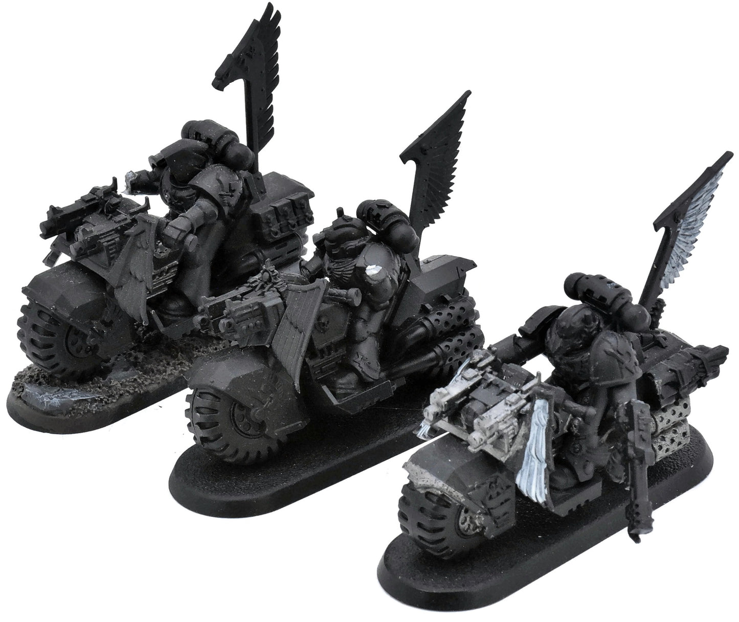DARK ANGELS 3 Ravenwing Bike Squadron #11 Warhammer 40K