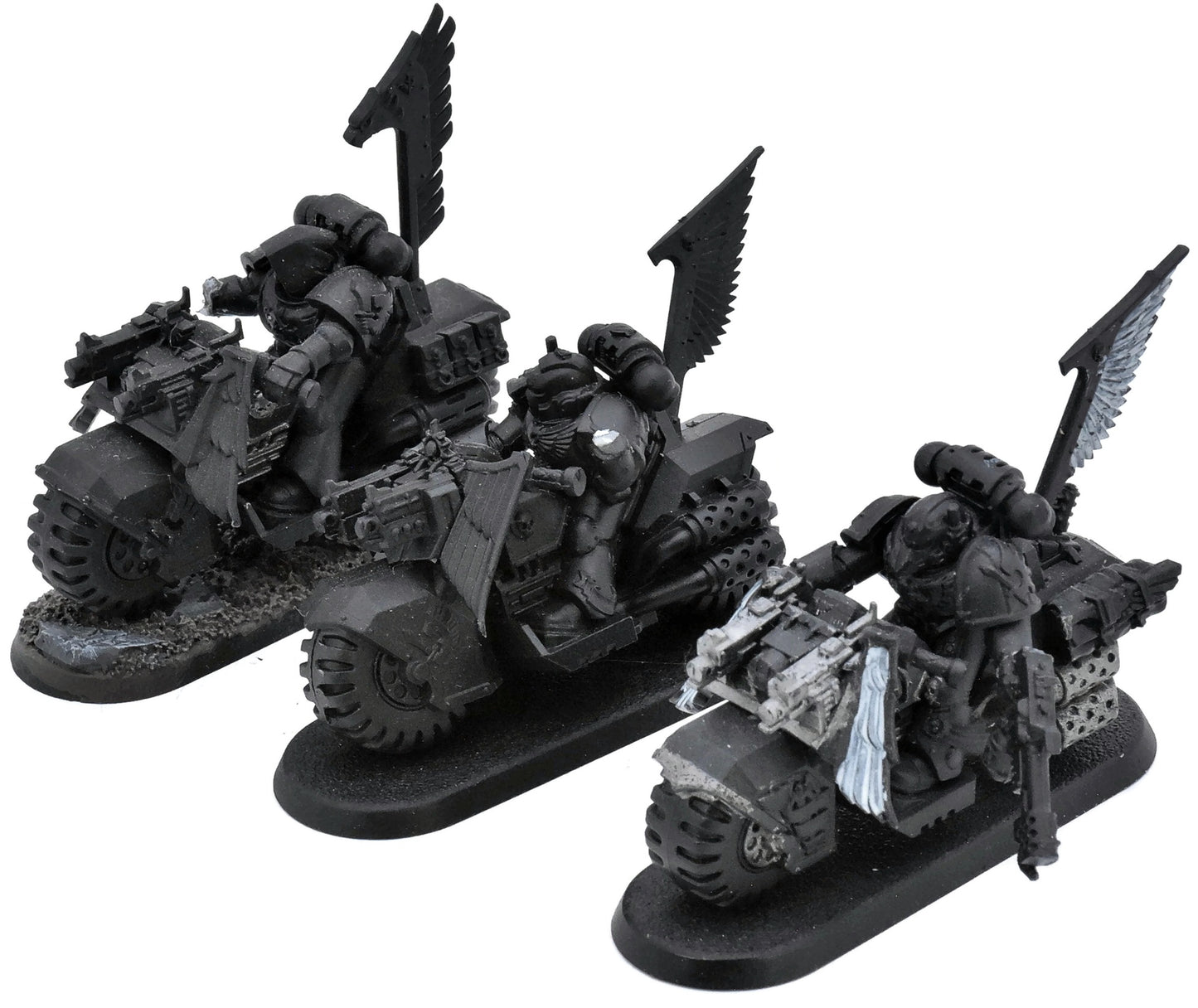 DARK ANGELS 3 Ravenwing Bike Squadron #11 Warhammer 40K
