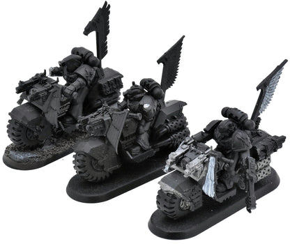 DARK ANGELS 3 Ravenwing Bike Squadron #11 Warhammer 40K