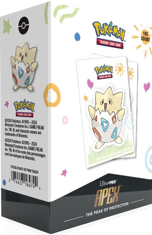 Ultra Pro D-pro Apex Pokemon Togepi 105ct