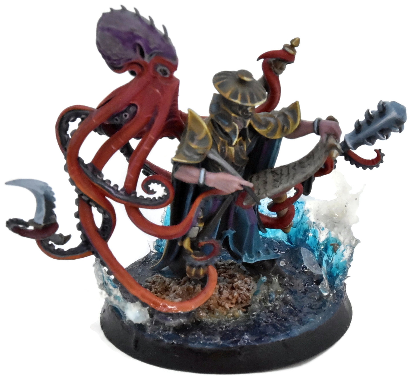 IDONETH DEEPKIN Lotann Warden Of The Soul Ledgers #1 PRO PAINTED Sigmar