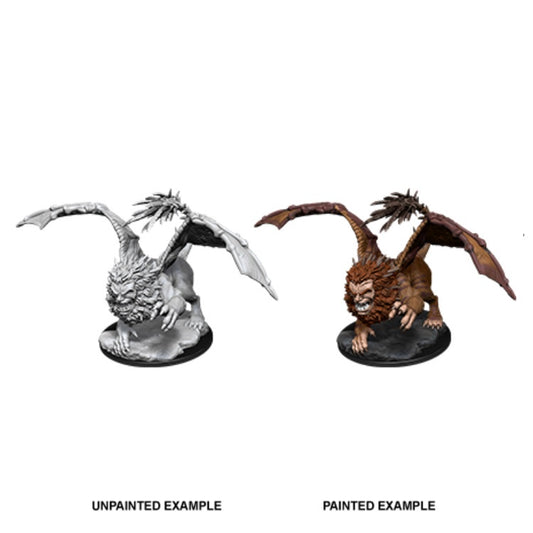 D&D Unpainted Minis Wv12 Manticore
