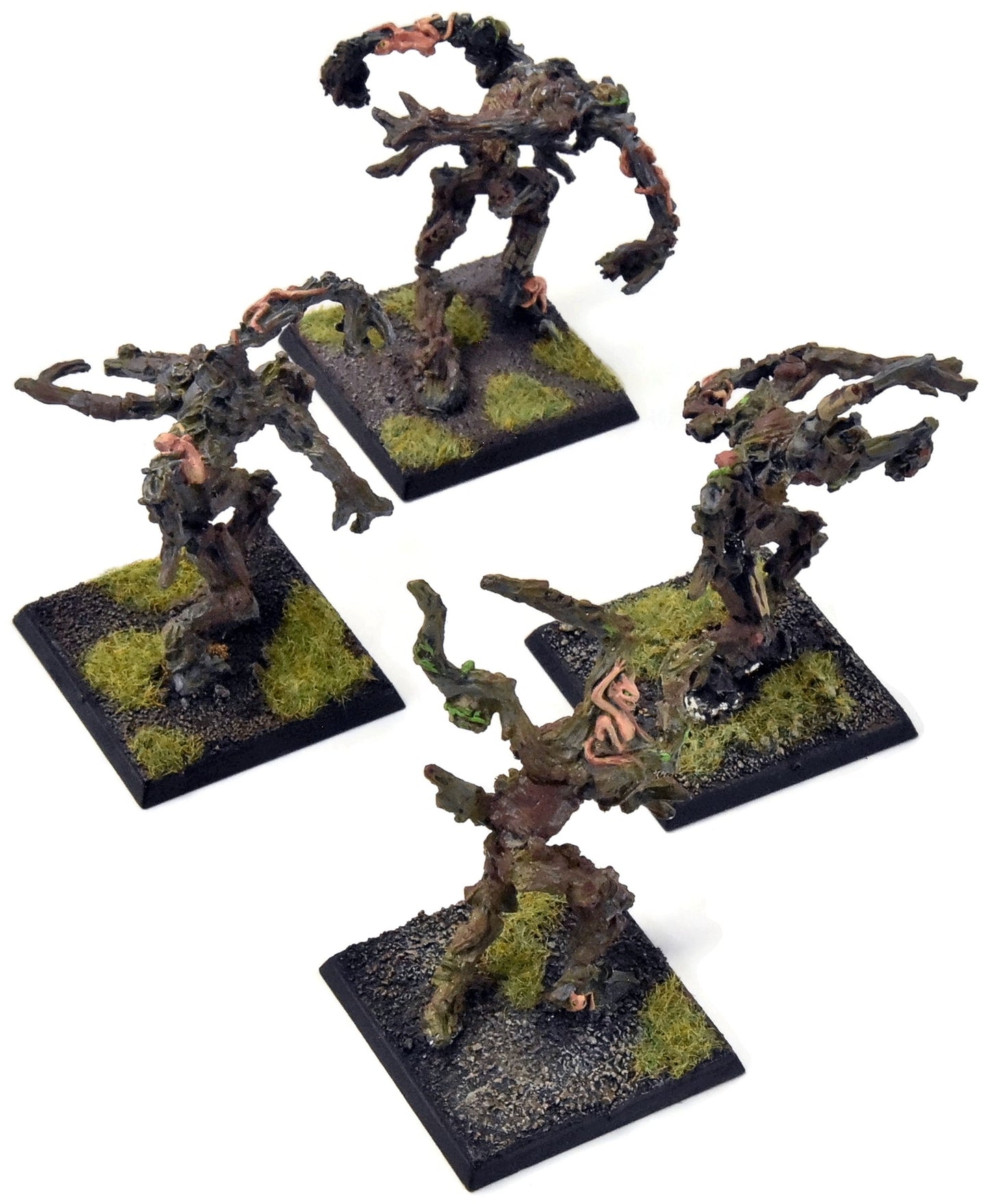 WOOD ELVES 4 Treekin #1 METAL WELL PAINTED Fantasy Treekins