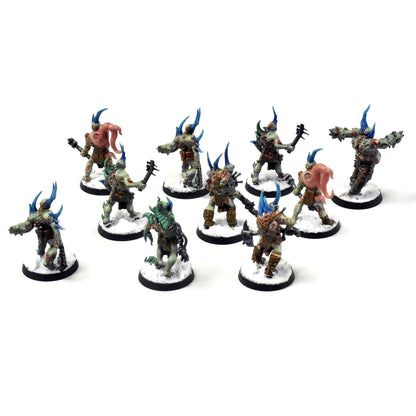 DEATH GUARD 10 Poxwalkers #2 PRO PAINTED 40K